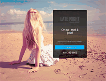 Tablet Screenshot of latenightstudio.net